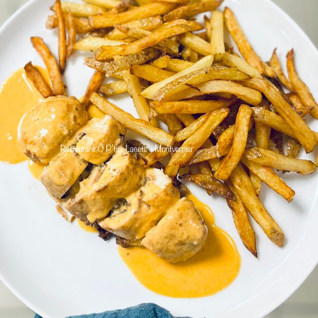 Filet de poulet farci 