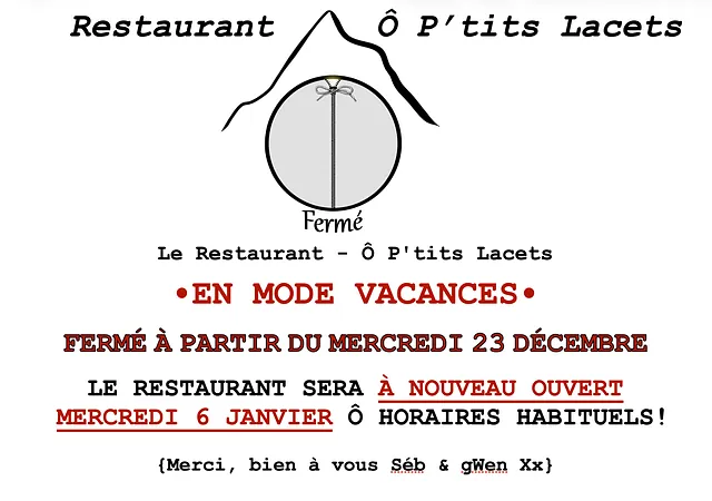 Vacances - Décembre 2026