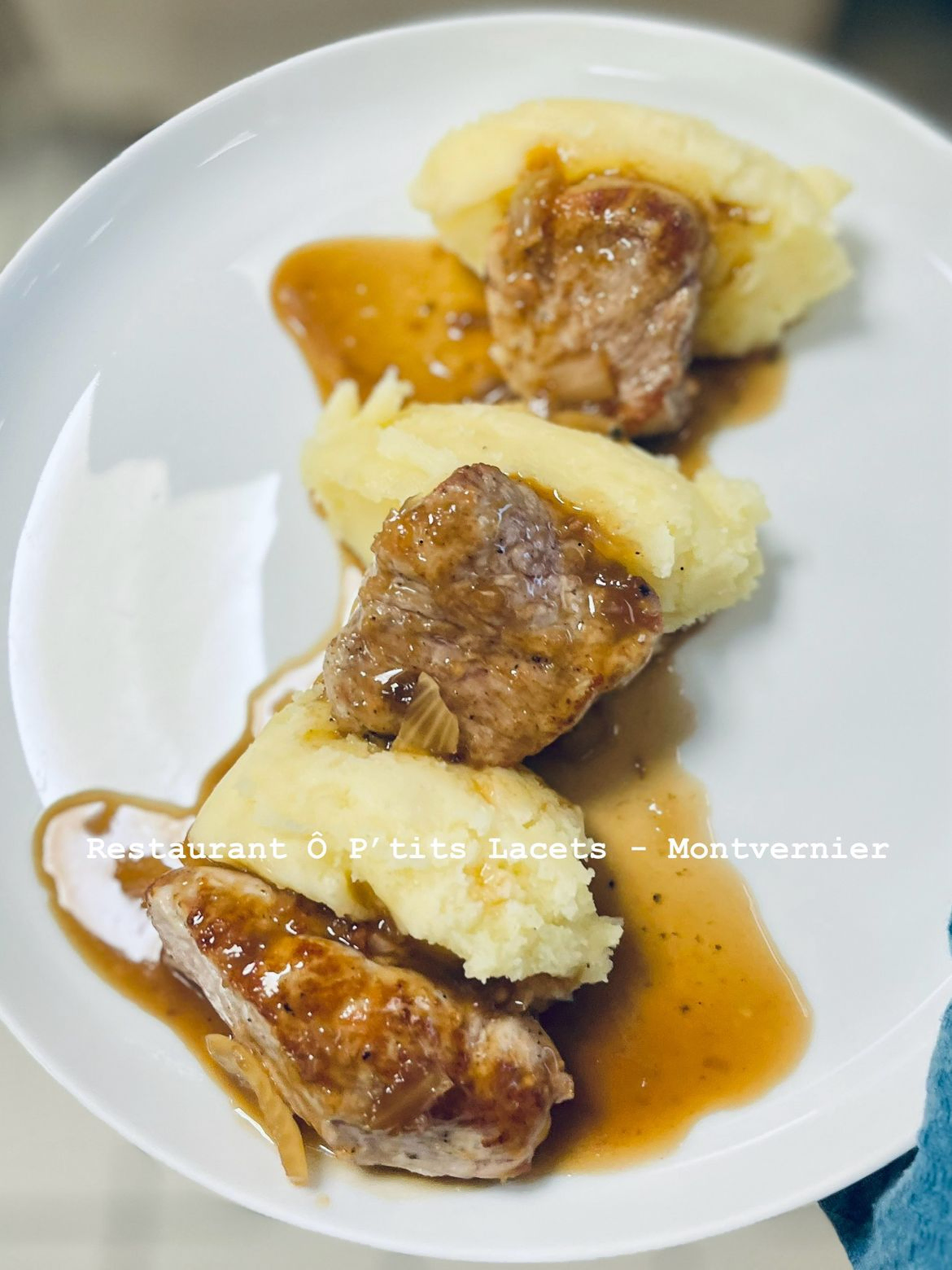 Filet mignon de porc , sauce ô poivre 