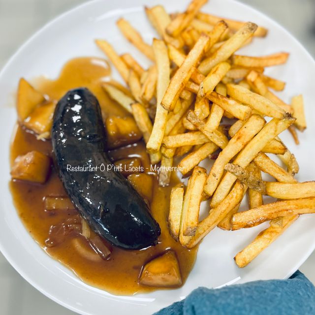 Boudin Noir sauce pommes calvados