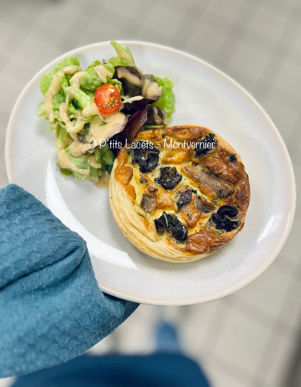 Tartelette Feuilletée {Champignons & Escargots}