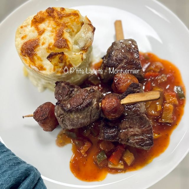 Brochettes de Bœuf {Charolais} & Chorizo 