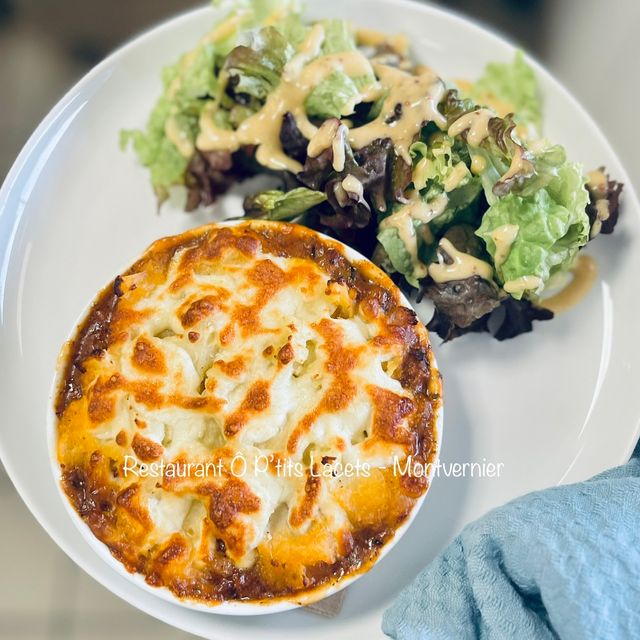 Parmentier ô deux viandes