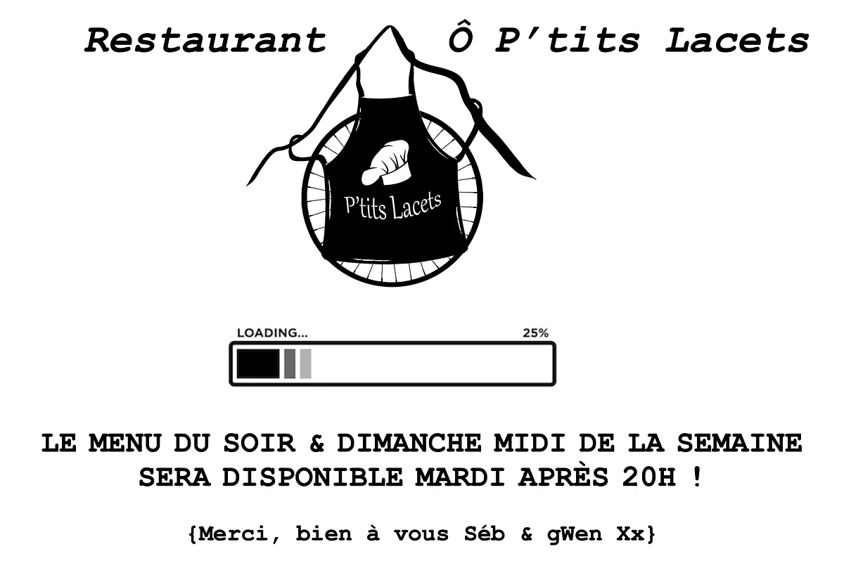 Menu du Soir -> du ô Mars 