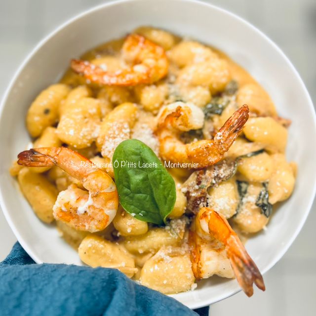 Gnocchis ô Gambas 