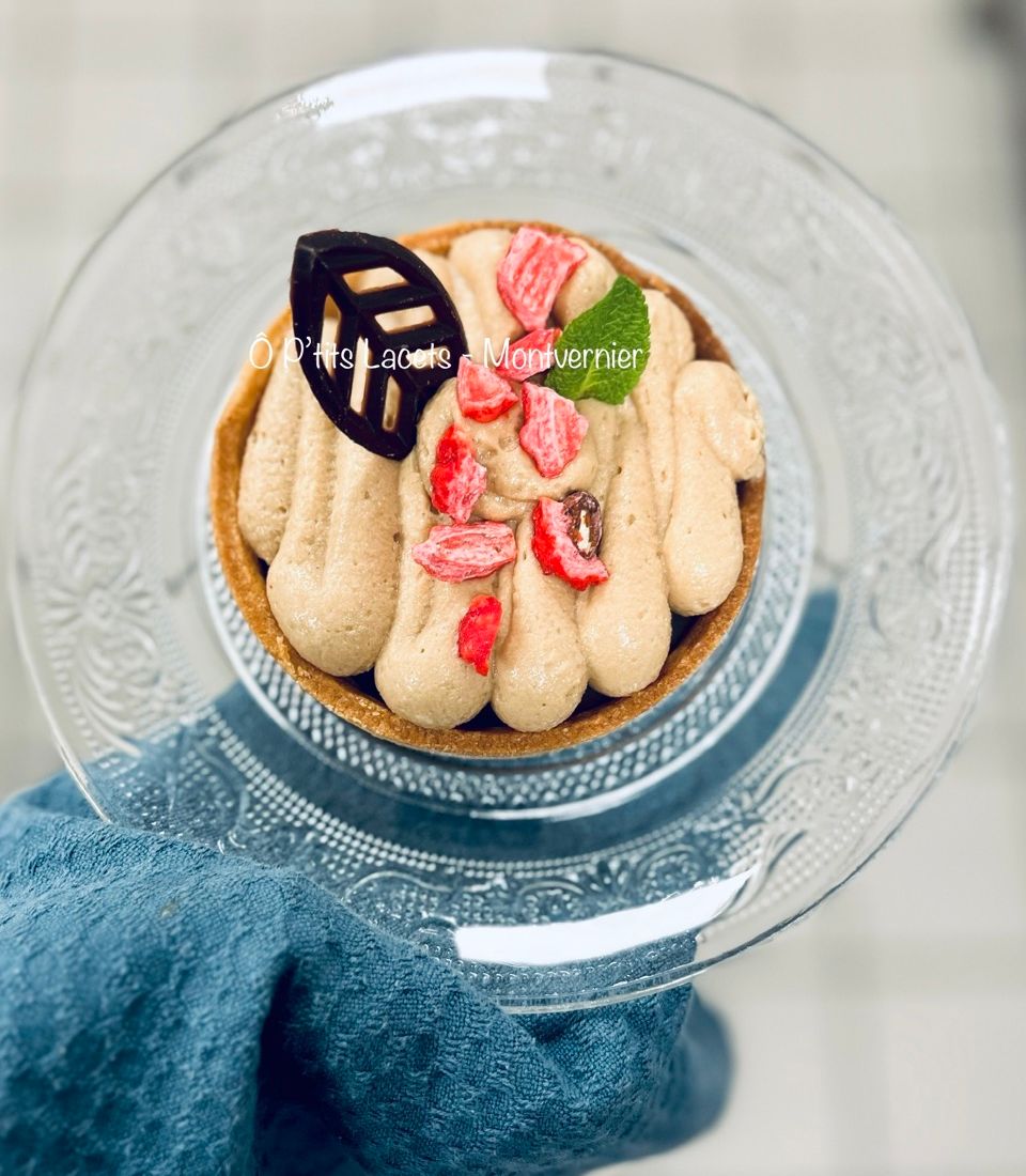Tartelette Sablée {Chocolat & Praliné}