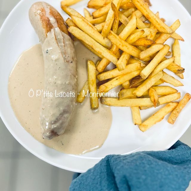 Saucisse de Veau de Bonneville, Sauce ô Bleu