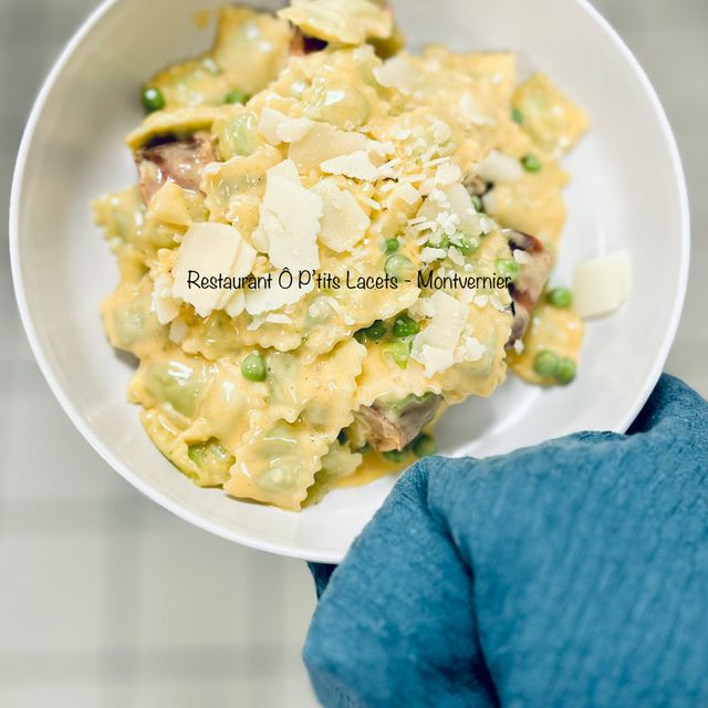 Ravioles ô fromages & chorizo frais