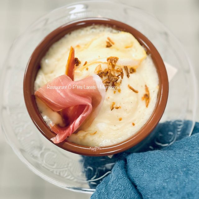 Œuf à la Savoyarde en Cassolette