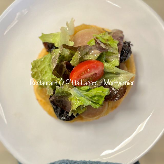 Tarte Feuilletée ô boudin blanc